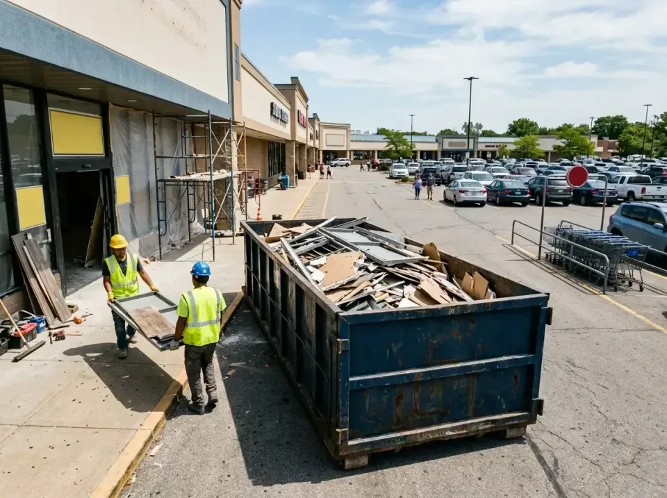 retail-store-renovation-debris-003 — frequently asked questions, Roll-off Dumpster Rentals in Savage, MN
